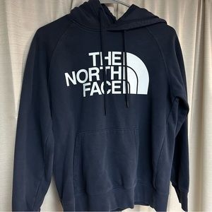 Dark blue used XS North Face womens hoodie